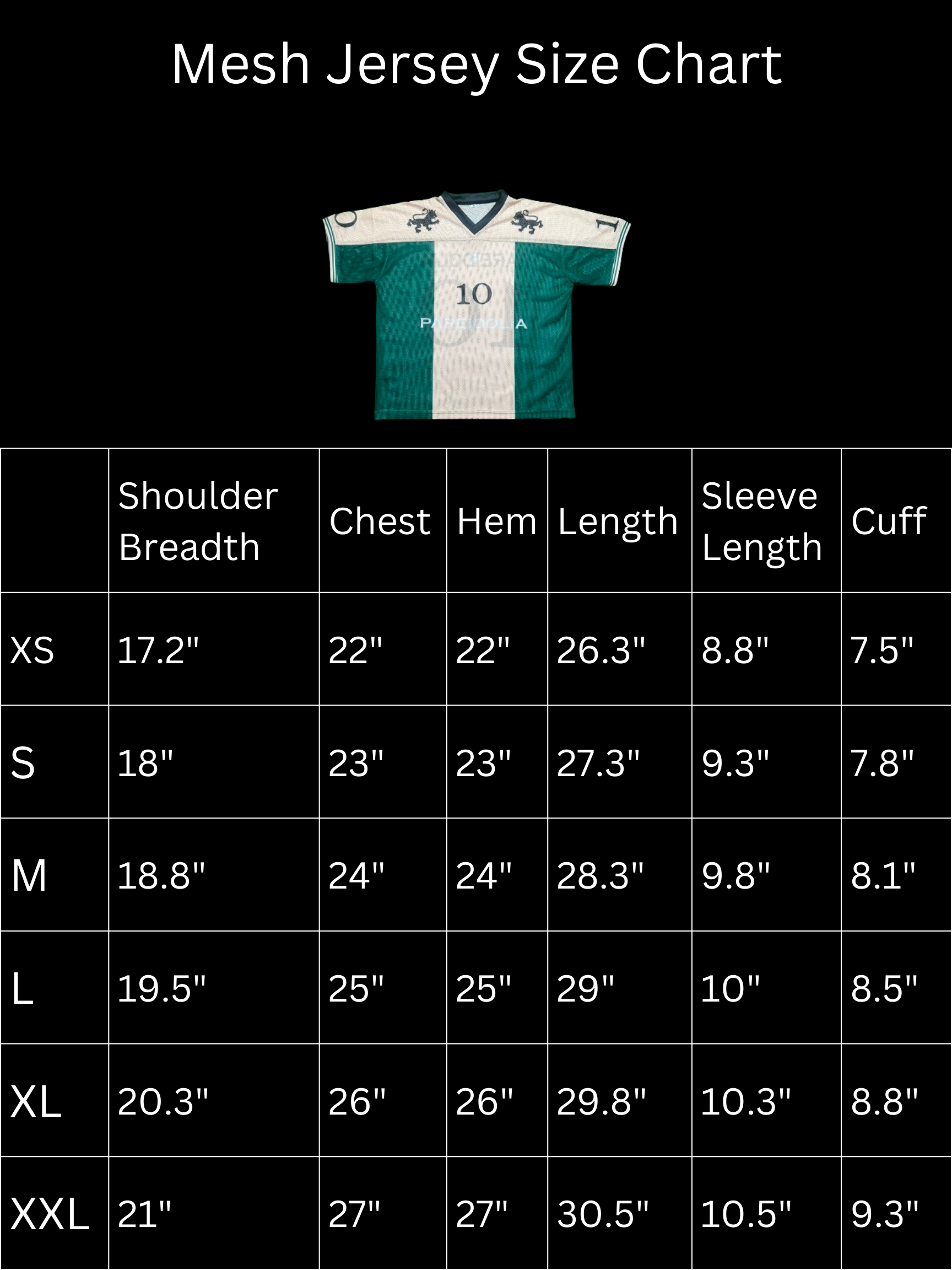 Mesh Soccer Jersey – PAREIDOLIA Mesh Soccer Jersey – PAREIDOLIA