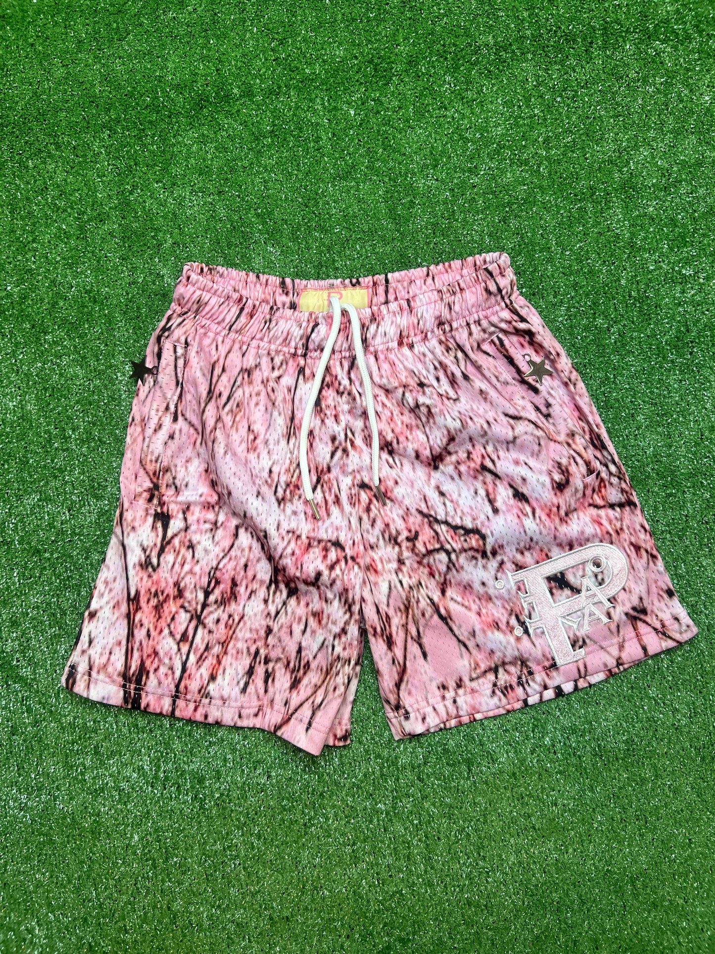 Cherry Blossom Mesh Short